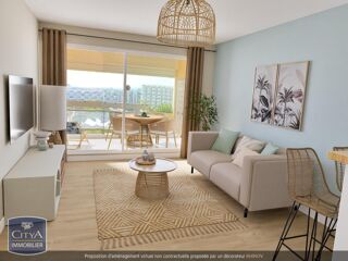  Appartement  vendre 2 pices 44 m