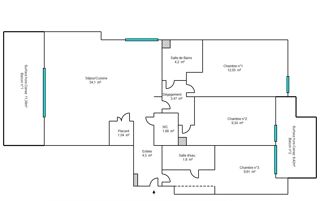  Appartement � vendre 4 pi�ces 83 m�