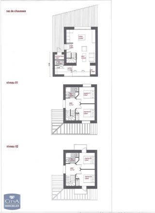  Appartement � vendre 2 pi�ces 44 m�