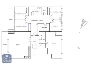  Appartement � vendre 5 pi�ces 137 m�