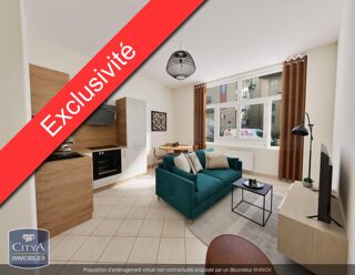  Appartement  vendre 2 pices 39 m