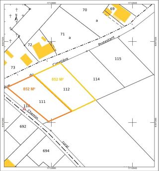  Terrain � vendre 852 m�