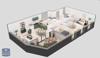  Appartement  vendre 4 pices 83 m