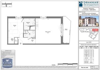  Appartement � vendre 2 pi�ces 54 m�