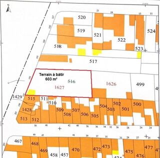  Terrain � vendre 603 m�