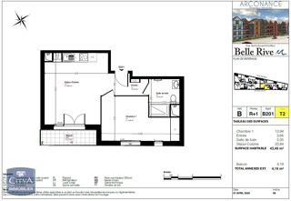  Appartement � vendre 2 pi�ces 43 m�