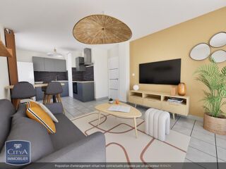  Appartement  vendre 2 pices 43 m