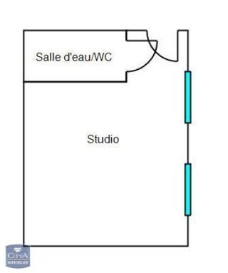  Appartement � vendre 1 pi�ce 13 m�