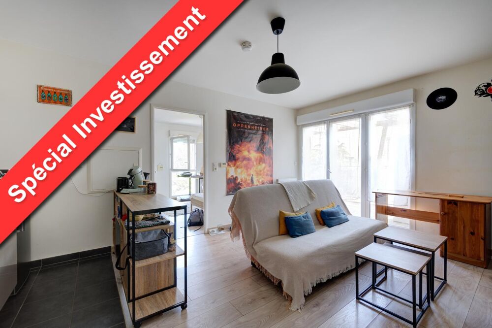 À vendre : T2 lumineux (36 m²) avec balcon à Tours, idéa....