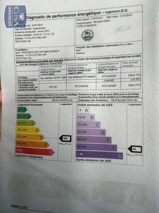  Appartement � vendre 1 pi�ce 25 m�