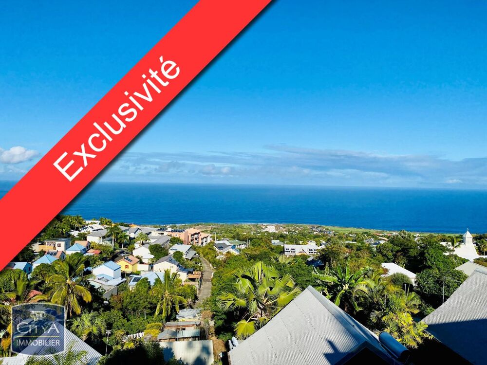 VENTE d'un T4 en duplex avec vue océan à Piton Saint-Leu....