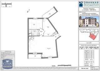  Appartement � vendre 3 pi�ces 84 m�