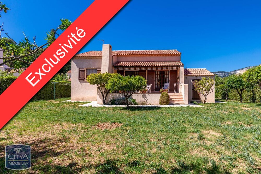 Ollioules.. Faveyroles.. Villa Type 4 avec garage sur te....