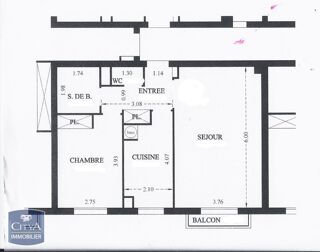  Appartement � vendre 2 pi�ces 50 m�