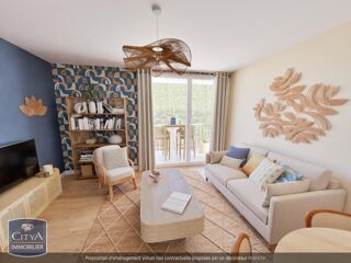  Appartement  vendre 2 pices 50 m