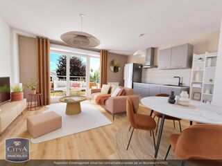  Appartement  vendre 2 pices 44 m