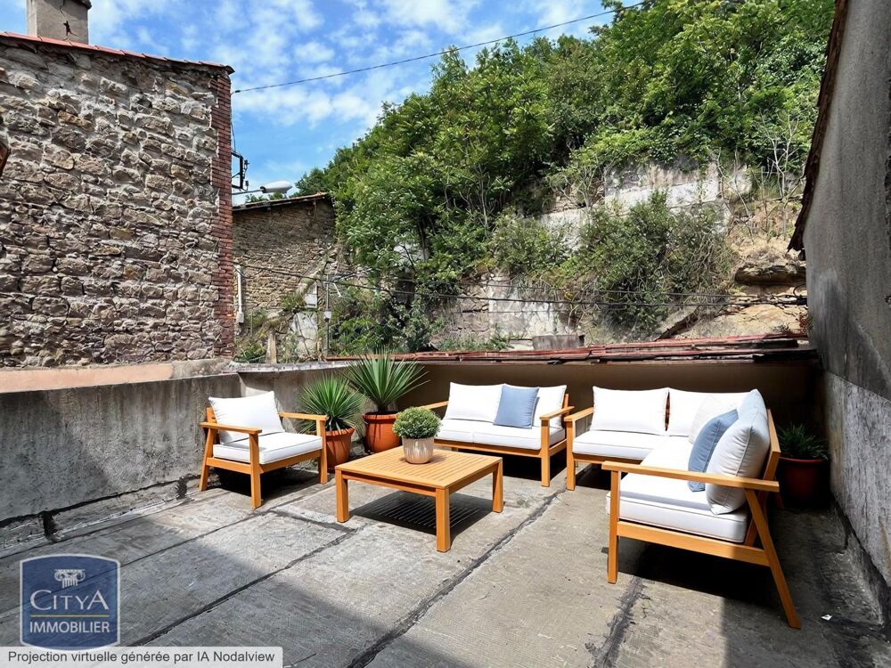 VENTE d'une maison T1 (40 m²) à Rive-de-Gier, idéal prem....
