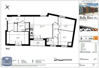  Appartement � vendre 4 pi�ces 86 m�