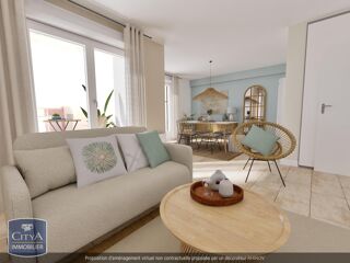  Appartement  vendre 2 pices 45 m