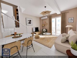  Appartement  vendre 3 pices 50 m