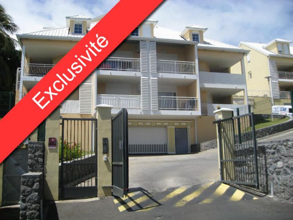 Appartement Duplex T4 Bellepierre Résidence sécurisée. -....