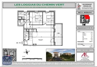  Appartement � vendre 3 pi�ces 68 m�