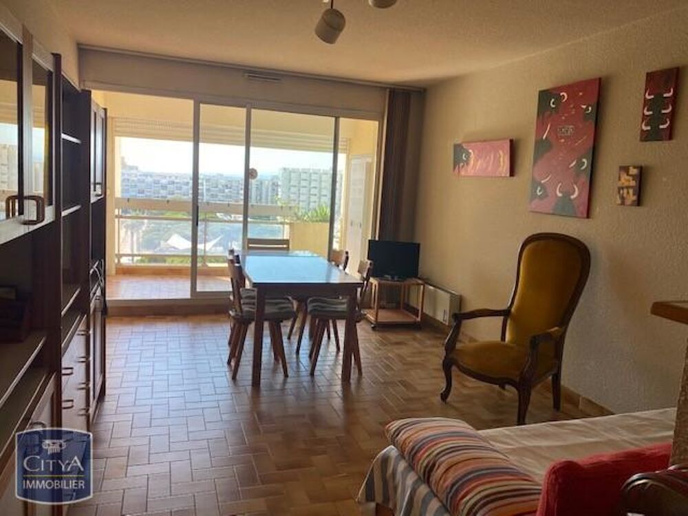 VENTE Carnon sur le Port d'un appartement T2 traversant ....