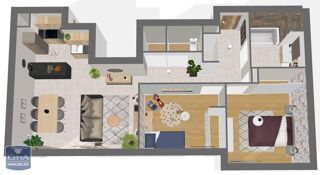  Appartement  vendre 3 pices 67 m