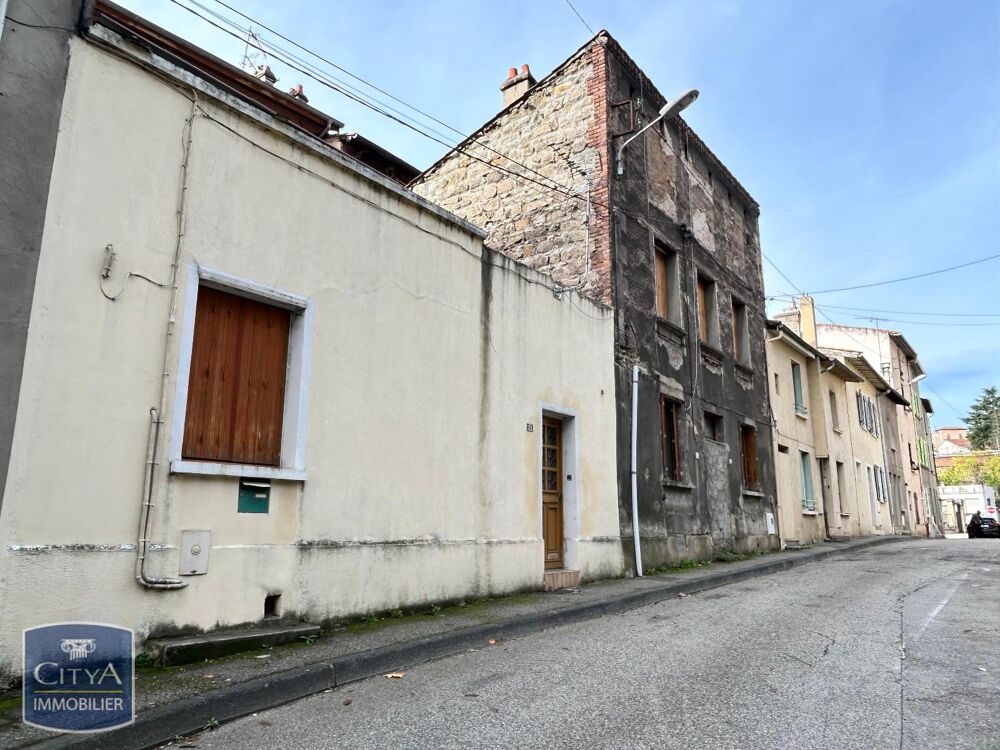 VENTE d'une maison T1 (40 m²) à Rive-de-Gier, idéal prem....