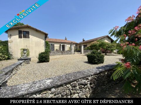   PROPRI�T� GASCONNE EN PERRES AVEC G�TE ET D�PENDANCES Maison - 14 pi�ce(s) - 383 m�