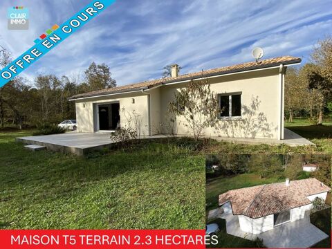   MAISON TYPE T5 DE PLAIN-PIED TERRAIN 2.8 HECTARES Maison - 6 pi�ce(s) - 103 m�