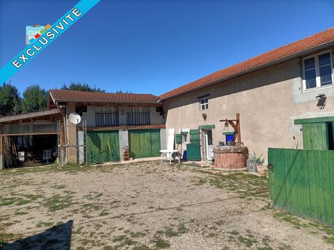   A BIZIAT PROCHE MACON ET BOURG-EN-BRESSE FERME 5 PIECES SUR Maison - 5 pi�ce(s) - 100 m�
