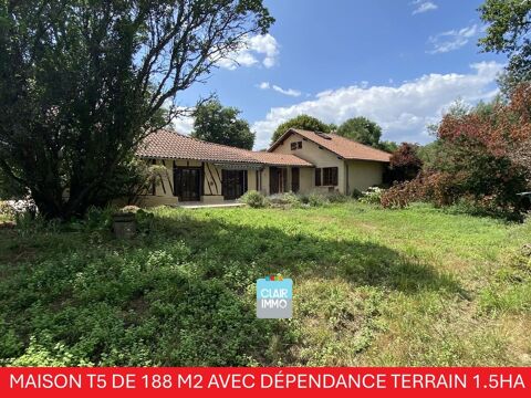   MAISON Type T5 de 188 m2 avec dpendance proche de Barbotan Maison - 7 pice(s) - 188 m