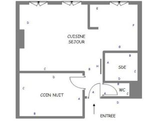  Appartement  vendre 3 pices 71 m