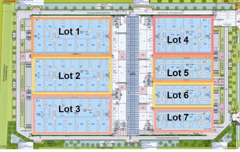 Entrepôt classe A sur l'axe A4 et N104 - 35 000 m² divisibles à partir de 3 000 m² 0 77183 Croissy beaubourg