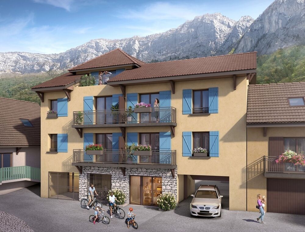 Bel appartement neuf vue lac Type 3 de 77 m² à Veyrier du Lac