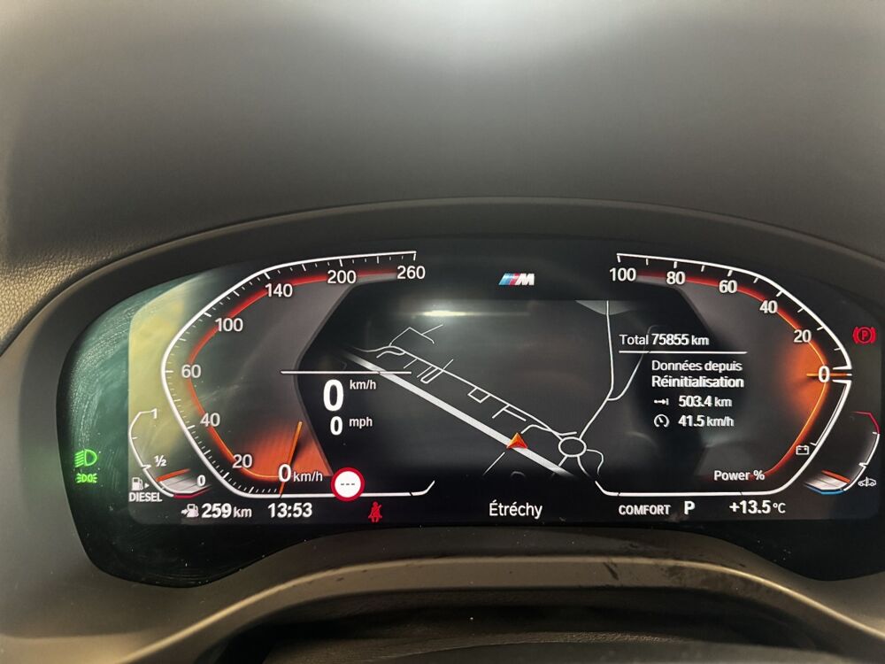 X3 xDrive30d 286ch M Sport BVA8 2022 occasion 91580 &Eacute;tr&eacute;chy