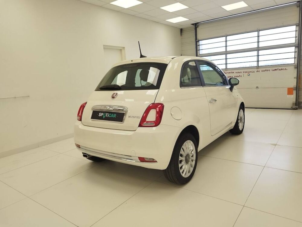 500 Hybrid 1.0 BSG 70 ch Dolcevita 2022 occasion 76360 Barentin