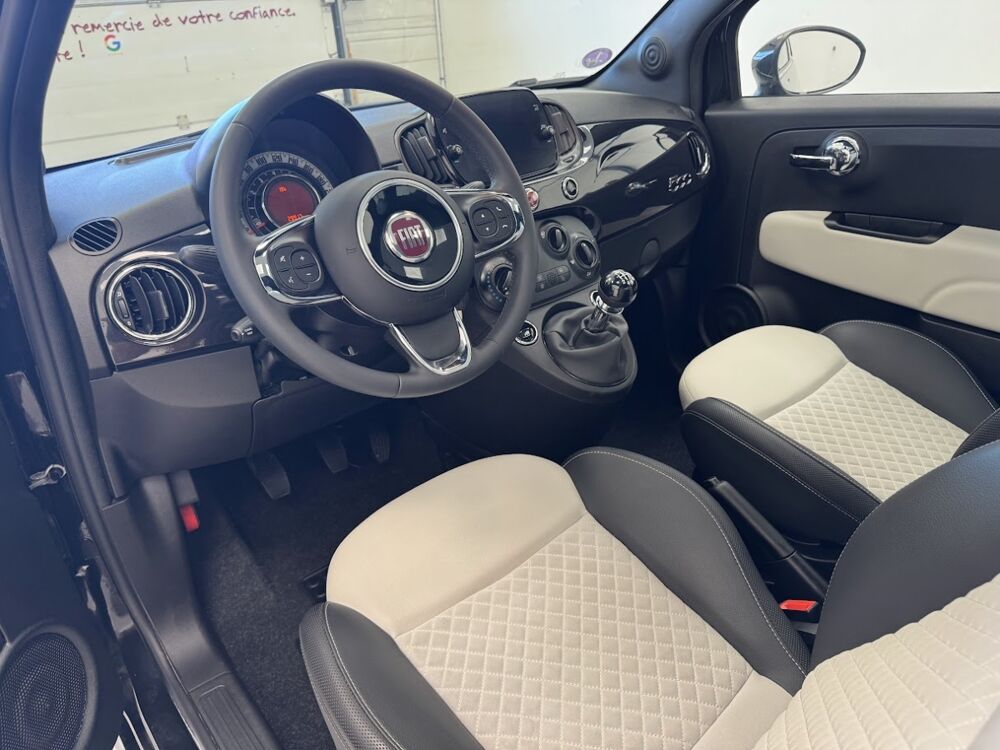 500 Hybrid 1.0 BSG 70 ch Dolcevita 2022 occasion 76360 Barentin