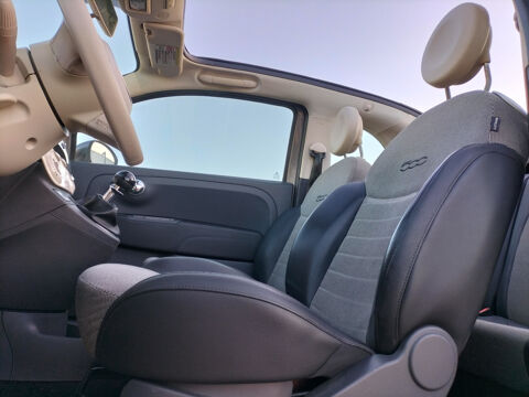 500 C 1.2 8V 69ch Lounge 2 portes Cabriolet (avril 2012) (co2 110) 2011 occasion 34150 Gignac