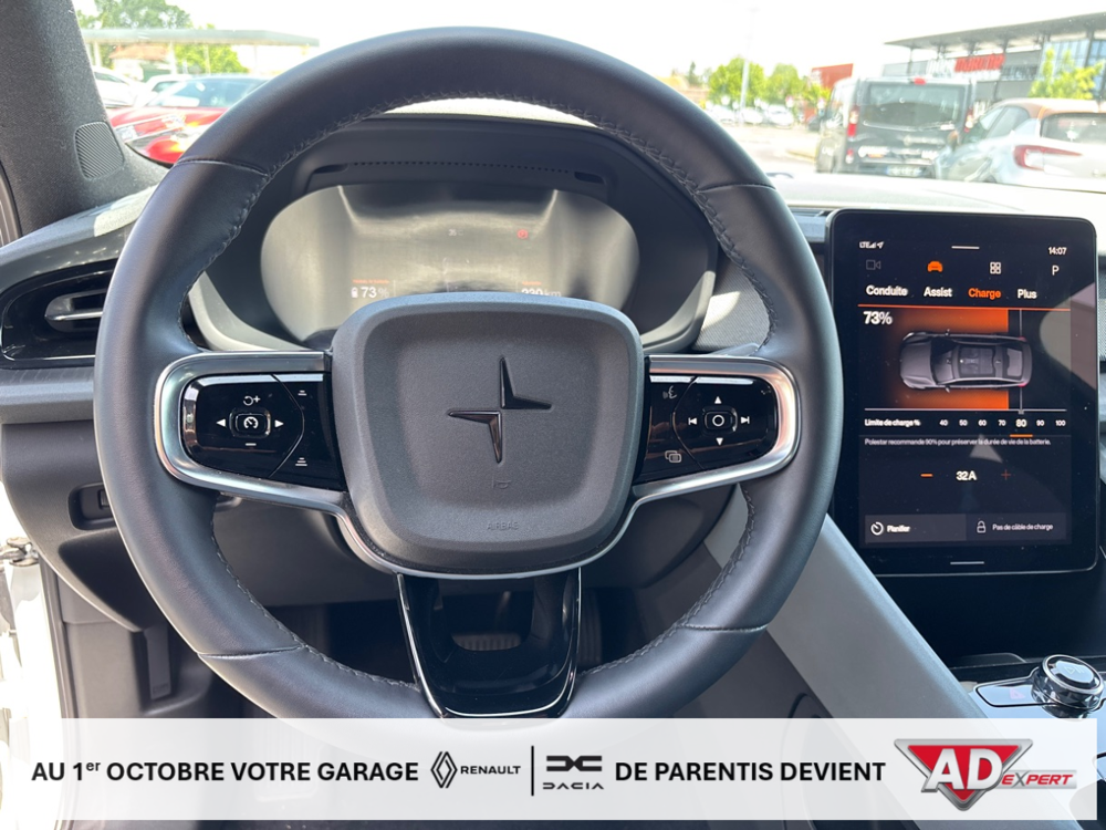Polestar 2 BEV 64 KWH Standard range Single motor 2023 occasion 40600 Biscarrosse