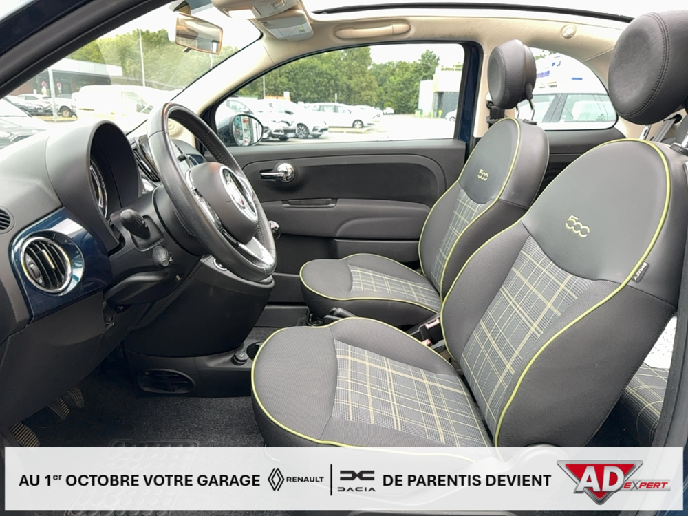 500 C 1.2 8V 69ch Lounge 2019 occasion 40160 Parentis-en-Born