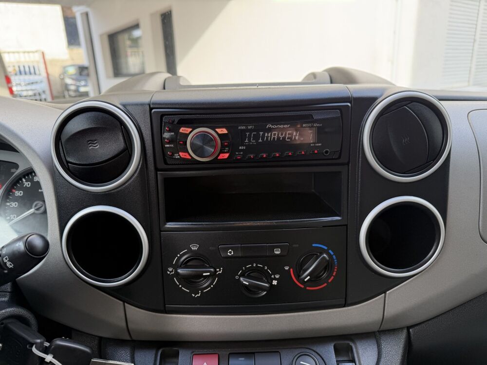 Berlingo 1.6 HDI 75 MULTISPACE  68000 KMS D'ORIGINE  2011 occasion 53210 Soulg&eacute;-sur-Ouette