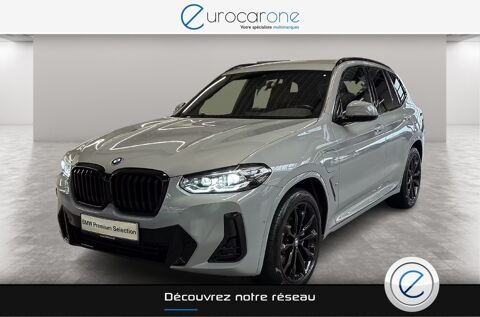 BMW X3 xDrive30e 292ch M Sport Cam&eacute;ra 360&deg; Shadow Line HUD Autres m 2022 occasion Lyon 69007