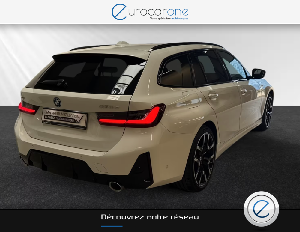 S&eacute;rie 3 330e xDrive 292ch M Sport - Toit ouvrant - Attelage - Cam 36 2024 occasion 69007 Lyon