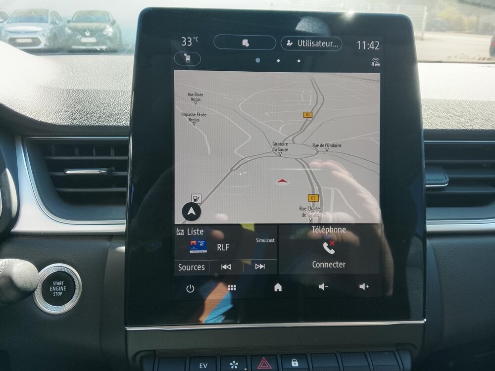 Captur techno fast track E-Tech full hybrid 145 2023 occasion 42240 Unieux