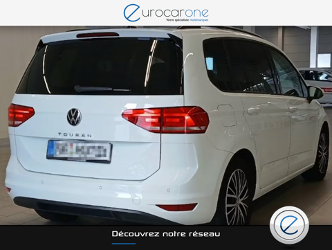 Touran 1.5 TSI Comfortline 150 ch - 7 pl - Cam - Family pack - Autr 2024 occasion 69007 Lyon