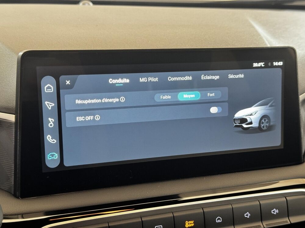 MG3 1.5L 195ch Hybrid+ Luxury 2026 occasion 91580 &Eacute;tr&eacute;chy