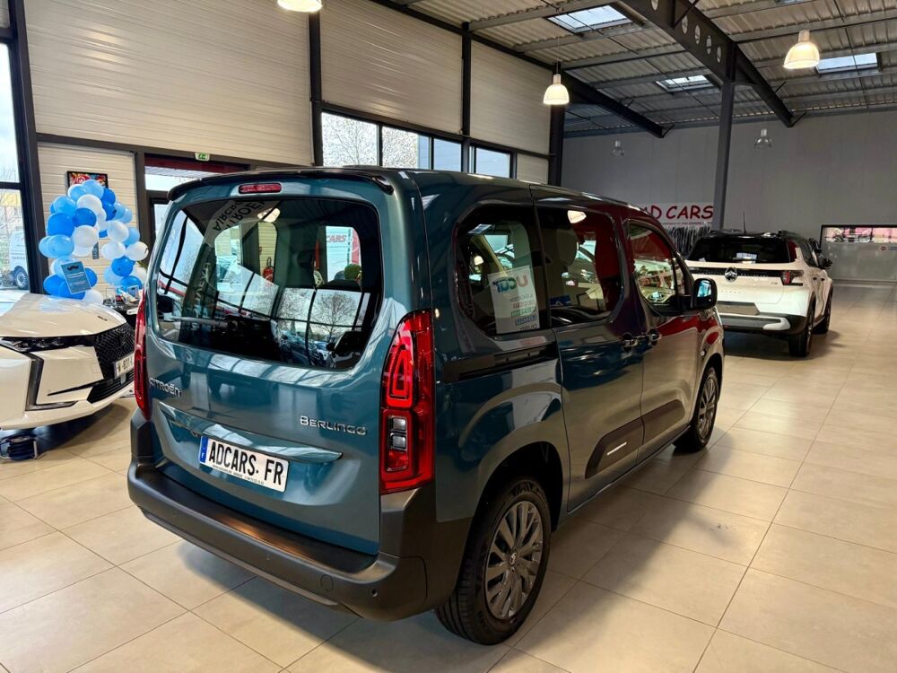 Berlingo 1.5 BLUEHDI 100 S&S Taille M PLUS 2025 occasion 63360 Gerzat