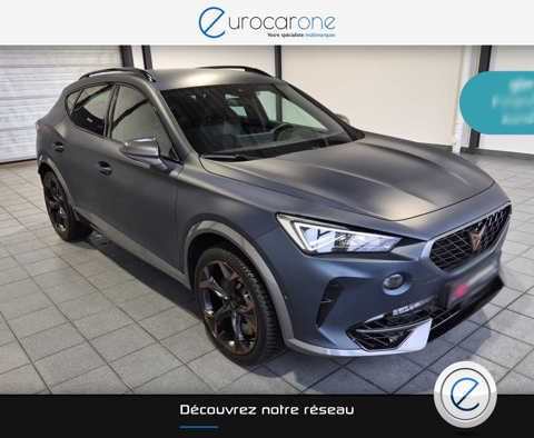 Cupra Formentor 2.0 TSI 310ch 4Drive VZ - Cam&eacute;ra 360 - Volant satellite - MA 2022 occasion Lyon 69007